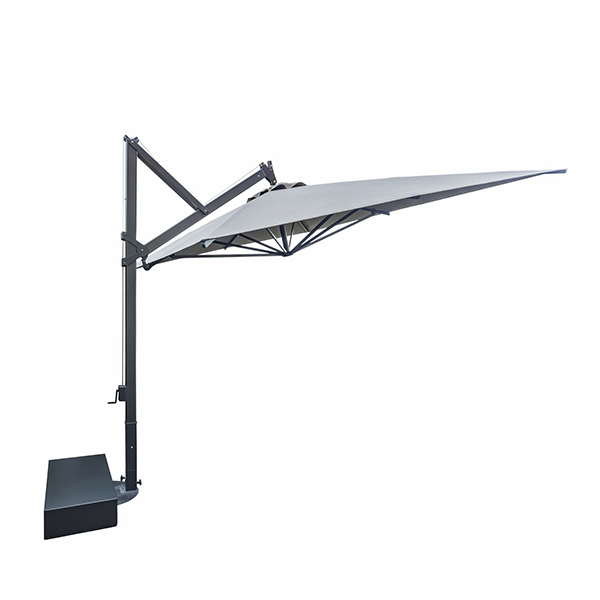 Zweefparasol met zijarm, model Pensile Retrattile, Gaggio, Professionele parasols